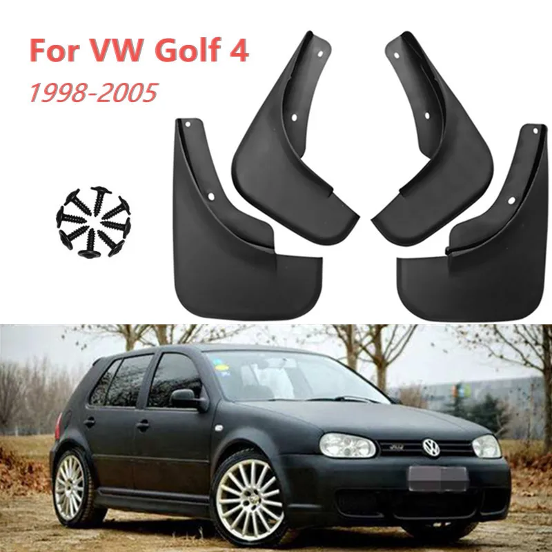 Car Front Rear Mud Flap Mudguards Splash Guards For Vw Golf 4 Mk4 Iv