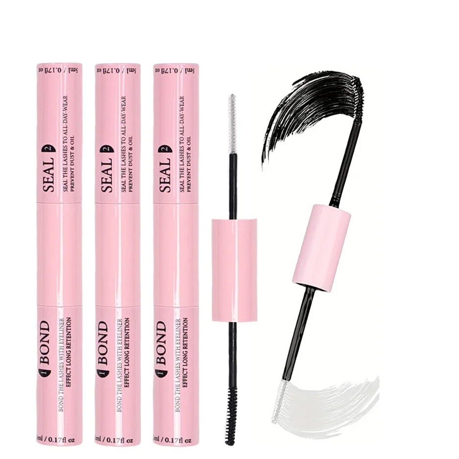 3 Pieces Eyelash Adhesive and Sealantwaterproof, Suitable for DIY Clustered and False Eyelash Makeup Tools