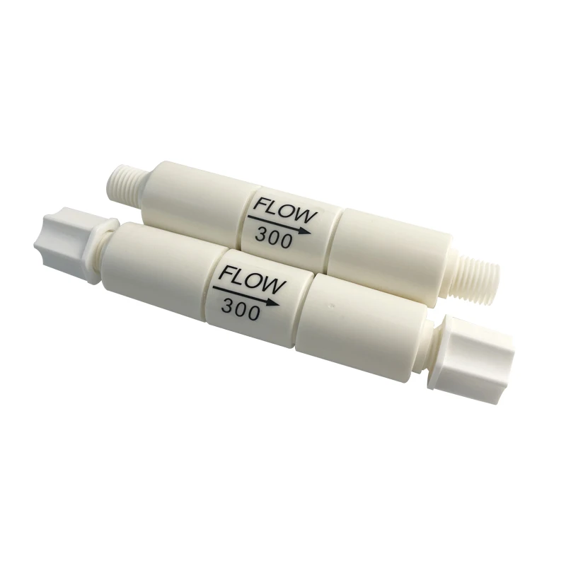 

300CC 450CC RO Waste Water System Flow Regulation with 1/4'' OD Hose Male Connection Reverse Osmosis Pipe Fitting