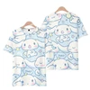 Summer Kawaii Cinnamoroll T-shirt Boy Girl 2024 Children's Cartoon 3D Anime Pattern Children's Girls Boys Fashion Short Sleeves 4