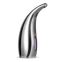 เครื่องจ่ายสบู่ล้างมือ 1PC Auto Sensor Touchless อัจฉริยะ 300ML ล้างจานแชมพูโต๊ะ 4