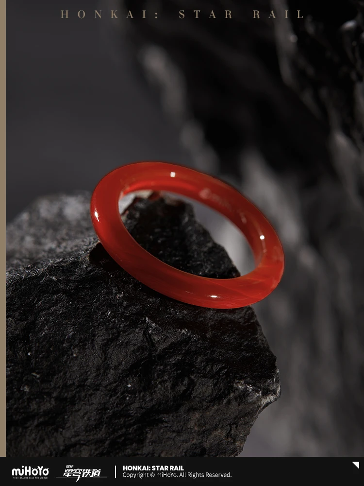 Honkai Star Rail Blade Ring MiHoYo Official Themes Series Rings Game Cosplay Props Birthday Gifts for Men And Women 3