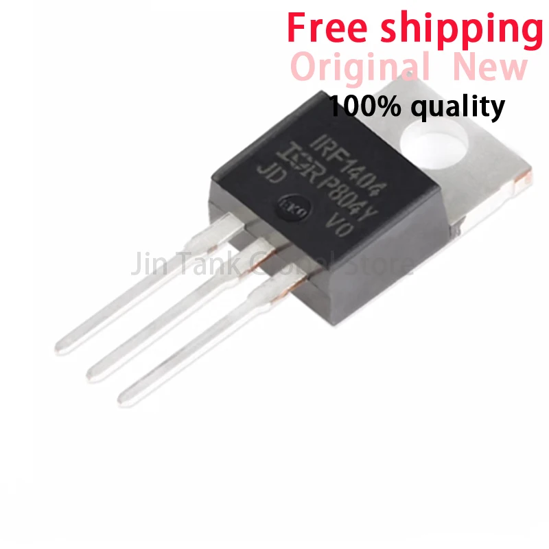 Lot De 10 Transistors MOSFET IRF1404 Canal N - Électronique Puissance