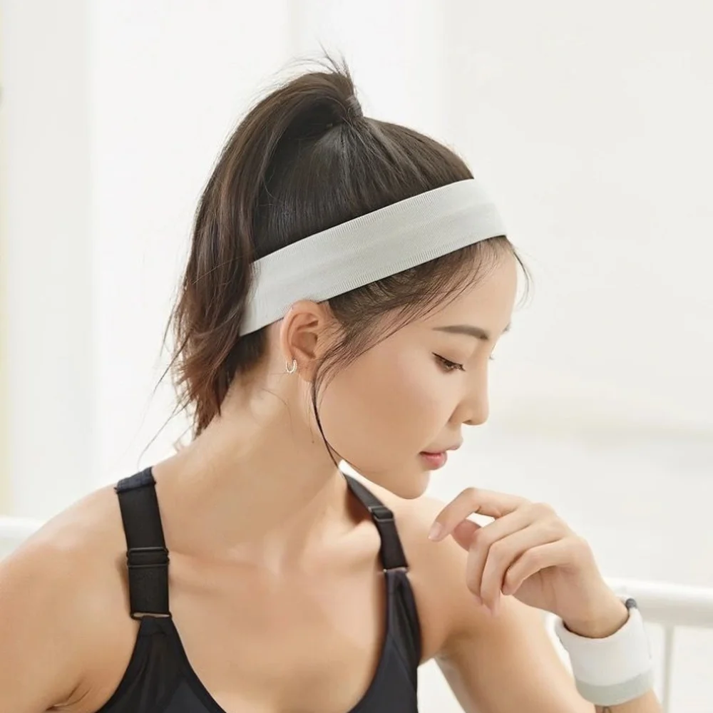 Sports Hairband Women's Summer Running Sweat-absorbing Headband Fitness Yoga Face Wash Anti-perspirant Sweat Guide Headband