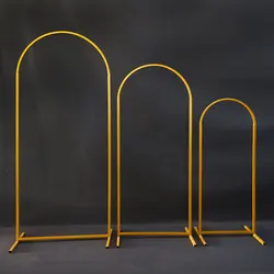 Customizable Metal Iron Stand Decorative Ornaments Outdoor Wedding Backdrop Frame Decor Layout Props Birthday Balloon Arch Kit