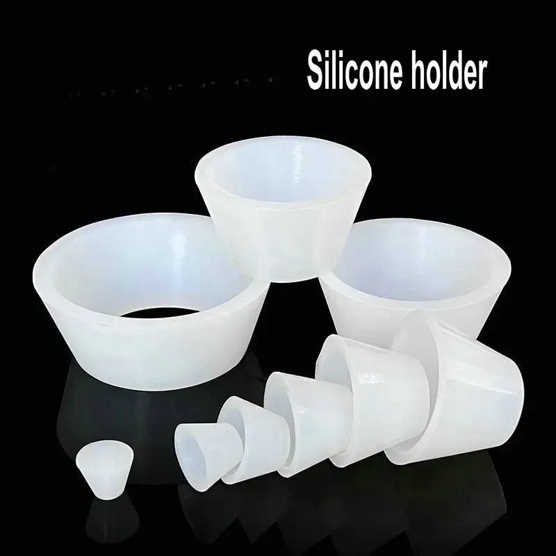 Rubber/silocone Buchner Funnel Holder Filter Supporting Sleeve Plug for Filter Bottle 9pcs/set Chemistry Laboratory Equipment Buchner Funnel Holder