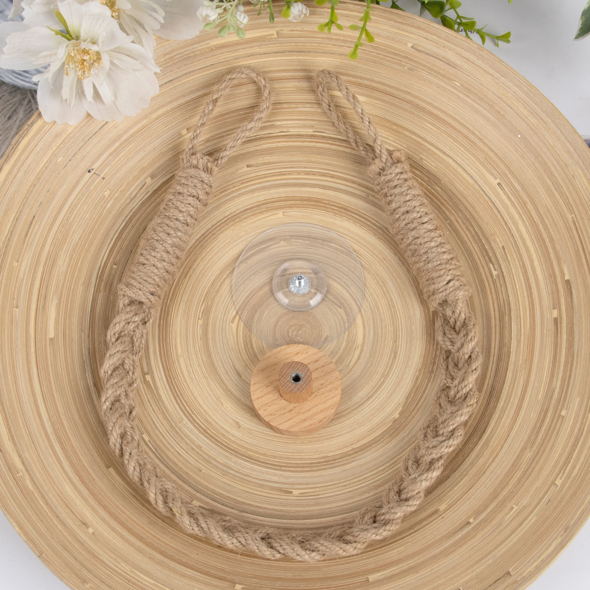 Paper Towel Holder Toilet Paper Rack Toilet Paper Holder Toilet Roll Holder Paper Towel Rack Nail-free Woven Hemp Rope Towel Holder