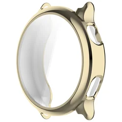 Silicone Bumper Screen Protector Case Cover - Garmin Vivoactive 6 (7 Light gold)
