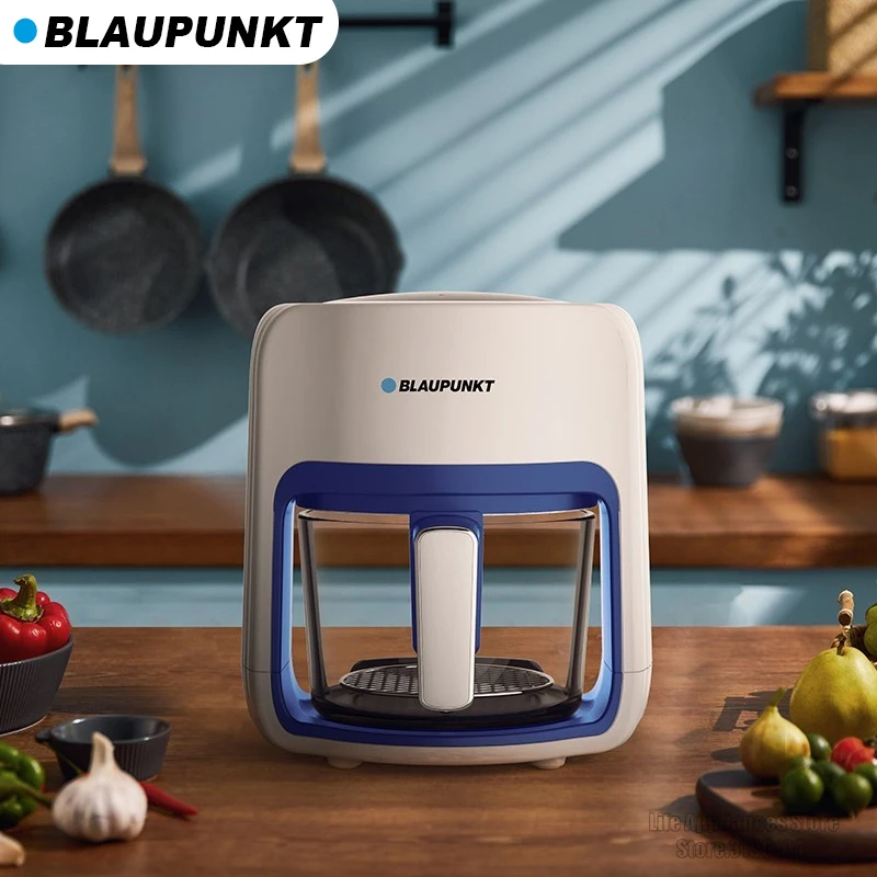 Blaupunkt Mini Friggitrice Ad Aria Senza Olio Intelligente Capacità 2L Multifunzione Elettrico Pentola Per Friggere Patatine Fritte Macchina Forno Da 