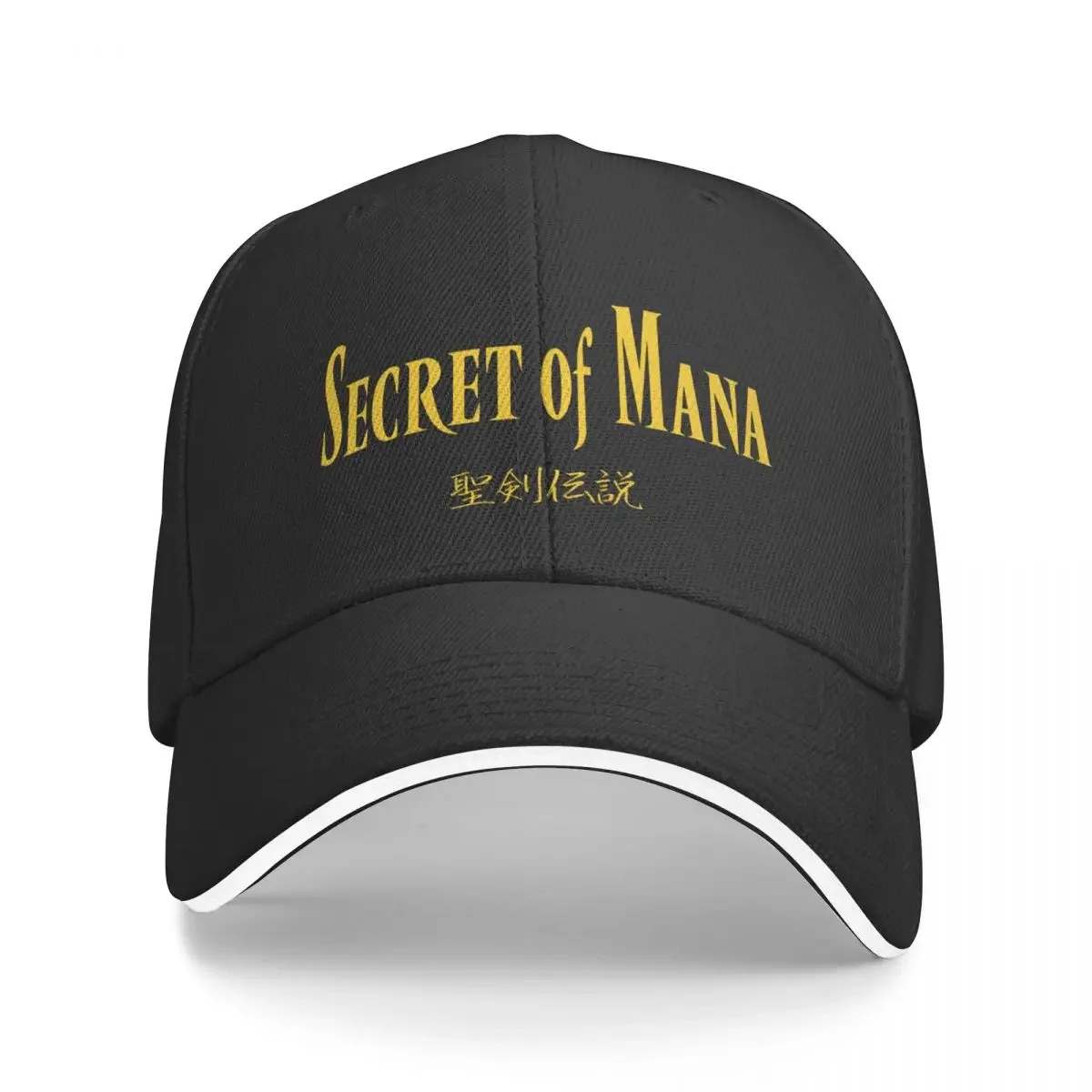 Secret Of Mana Berretto Da Baseball Con Testo Giapponese Rave New Hat Trucker Hats For Men Women'S