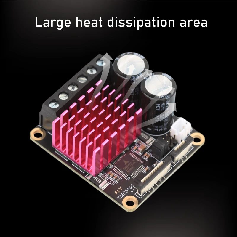 Mellow Fly Stepper Motor Driver Stepstick Spi Silencioso Marlin Klipper Rrf Peças de Impressora 3d 24v 48v hv Tmc5160 Pro V1.2 - Imagem 5