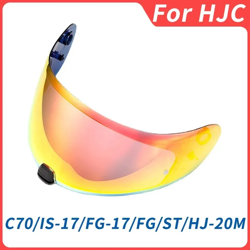 Visiera Trasparente Per Casco HJC C70, IS-17 E FG-ST – Lente In Policarbonato Antigraffio E Antiappannamento