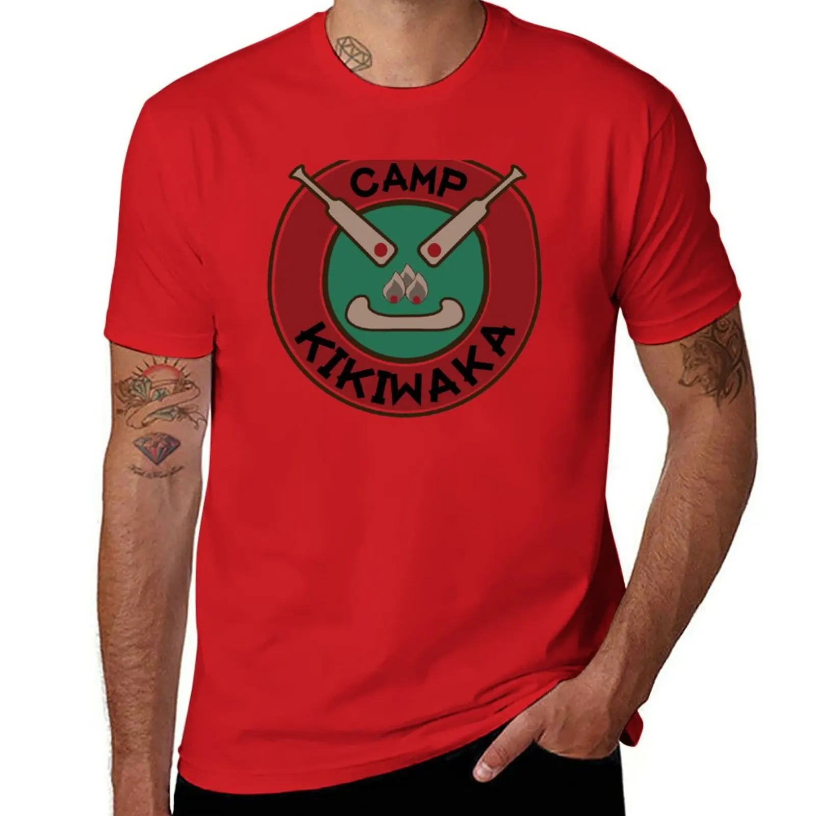 

Camp Kikiwaka T-Shirt quick-drying blacks aesthetic clothes men t shirts