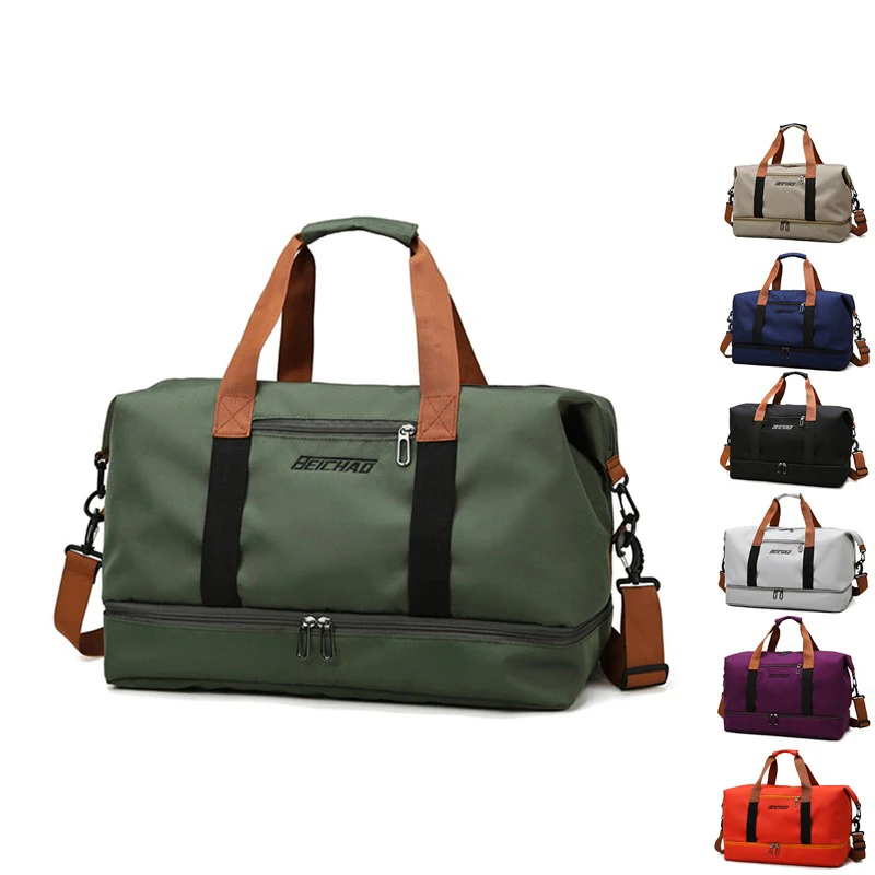 Travel Gym Bag Short-distance Luggage Portable Fitness Bags Shoulder Crossbody Chest Bag Handbags Duffle Carry on Weekender