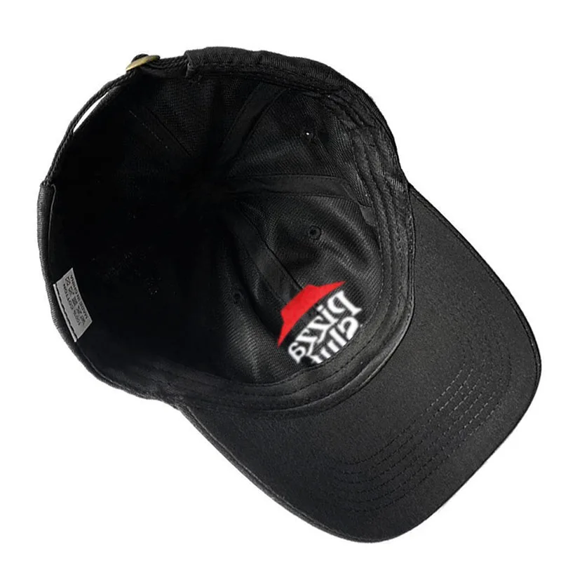 Men's Baseball Cap Women's Sport Golf Caps for Man Washed Cotton Pizza Embroidery Dad Hat  Sun Hats Dropshipping 5