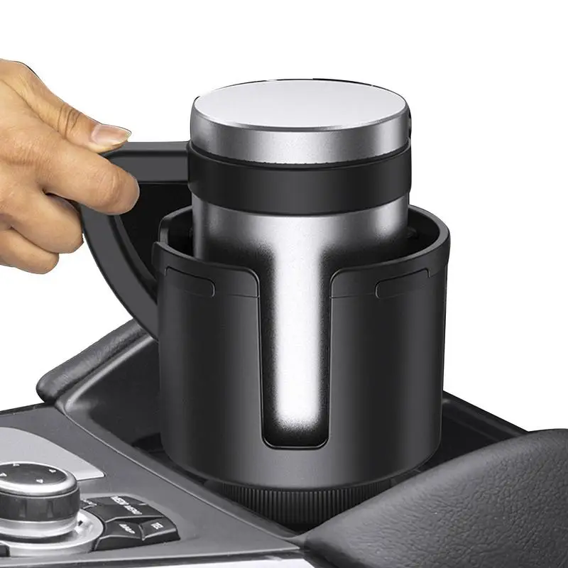 

Автомобильный держатель для стакана, универсальный держатель для стакана, с держателем для телефона, поворот на 360 градусов, автомобильный держатель для стакана