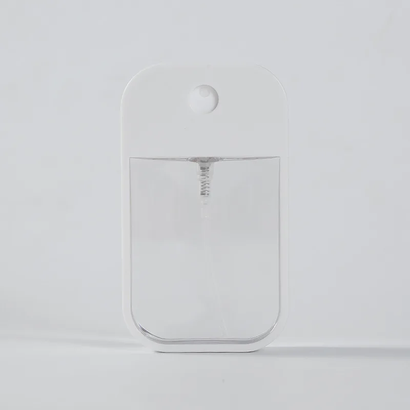Kawaii creative transparent 45ml card spray bottle alcohol hand sanitizer convenient perfume bottle spray gift toy