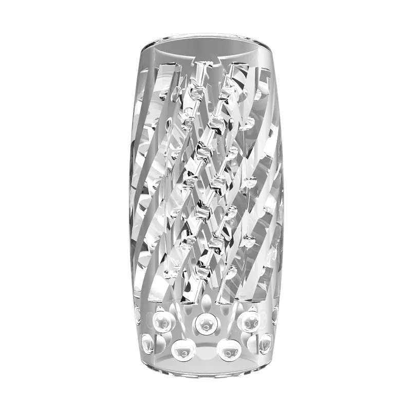 Male Masturbator Cup Male Masturbator Male Masturbation Aid 9cm Transparent Male Masturbator Artificial Pussy Vaginal For Men