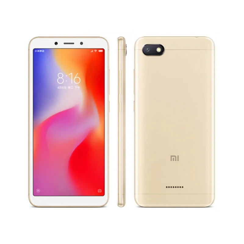 Global firmware Xiaomi Redmi 6A  smartphone5.45" 13MP  MediaTek Helio A22 3000mAh Facial recognition used phone 3