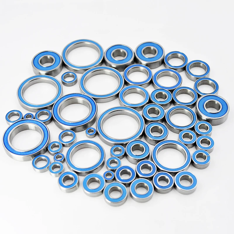 4pcs Rubber Sealed Miniature ball Bearings 2x6x3 5x10x4 5x8x2.5 4x10x4 5x10x4 5x11x4 6x12x4 12x18x4mm RC Car Toy Bearing Kit