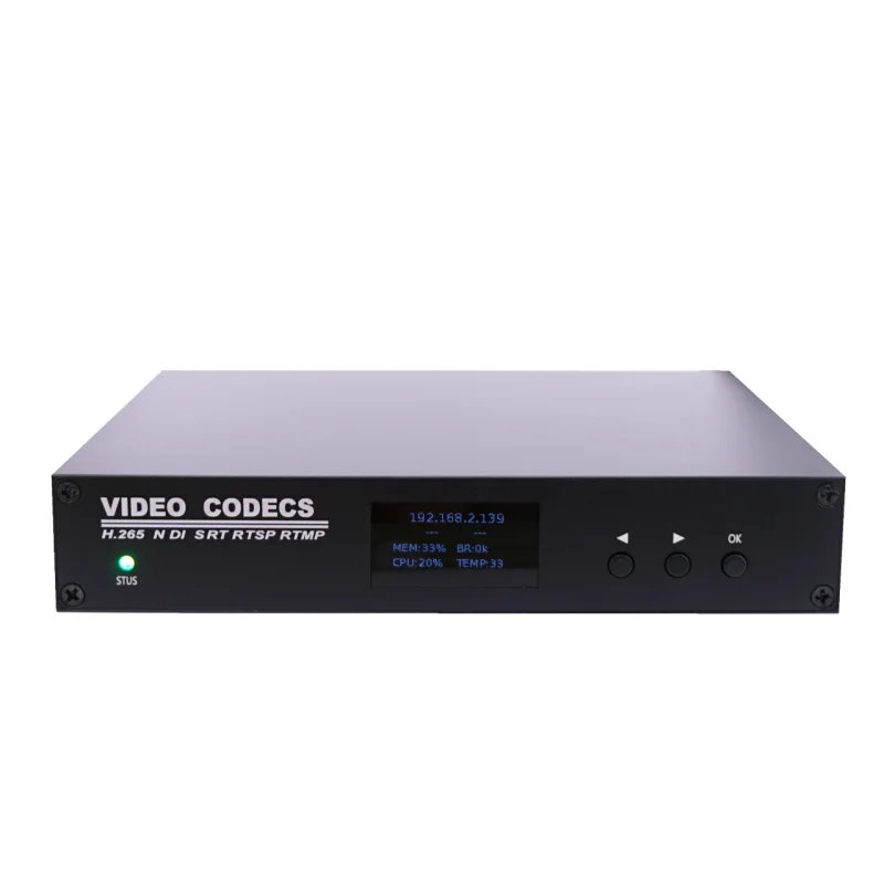 [ENCSH-V2] HDMI SDI Encoder Decoder 4K 1080P NDI HX SRT RTMP RTSP Live stream IPCam 5