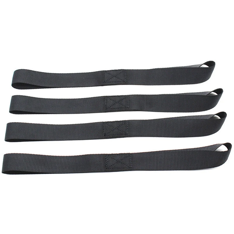 1/4Pcs Motorcycle Soft Loop Tie Down Straps Ratchet Towing Cargo ATV UTV 600LBS Accessories 20.5*2.5cm cargo straps cargo tie down strap tie down straps lashing strap