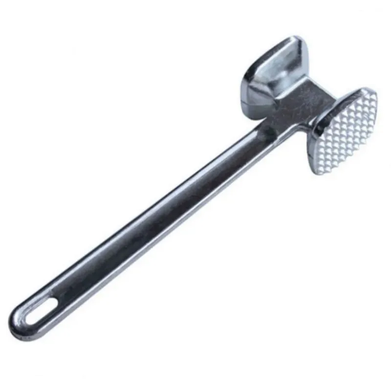 Kitchen Gadgets Multifunction Meat Hammer Two Sides Loose Tenderizers Portable Steak Pork Tools Aluminum Alloy 1Pcs meat tenderizer,meat hammer
