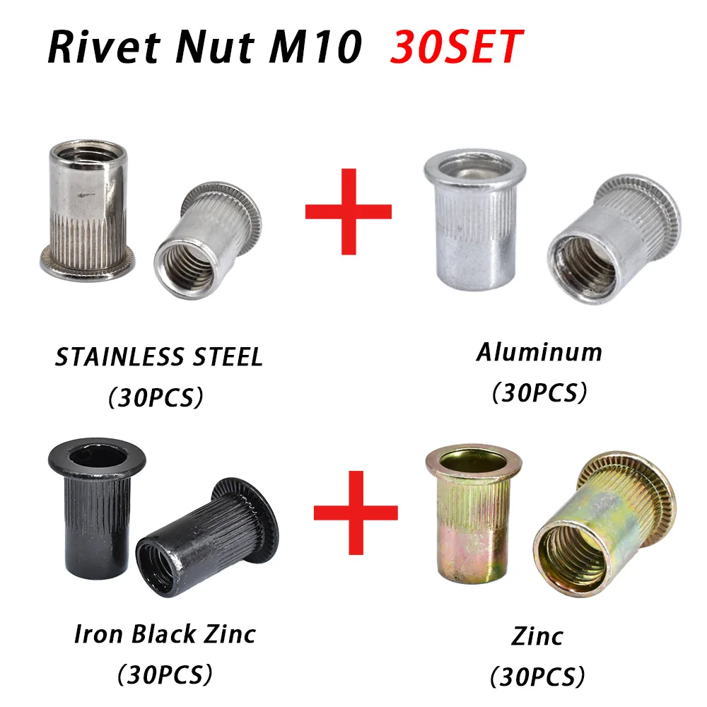 Rivet Nut M10(30Set)