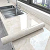 20M Marble Self Adhesive Waterproof Wallpaper for Kitchen Cabinet Oil Proof Mould Proof Modern Style Bathroom Decoration Wall