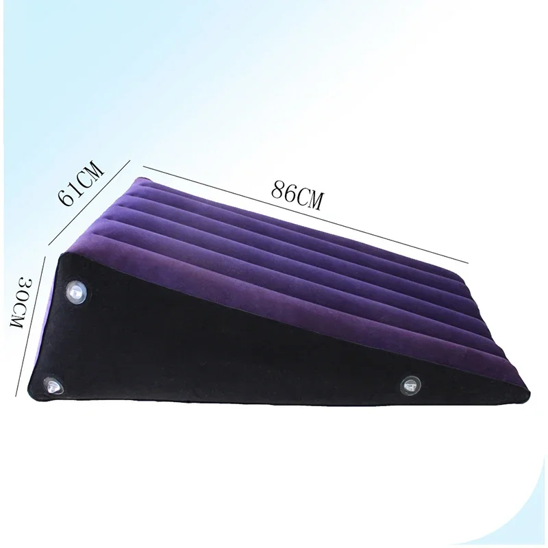 Triangle Pillow Bed Air Cushion Bedding Couple Posture Sofa Flirting Sex Toys Sex Swing