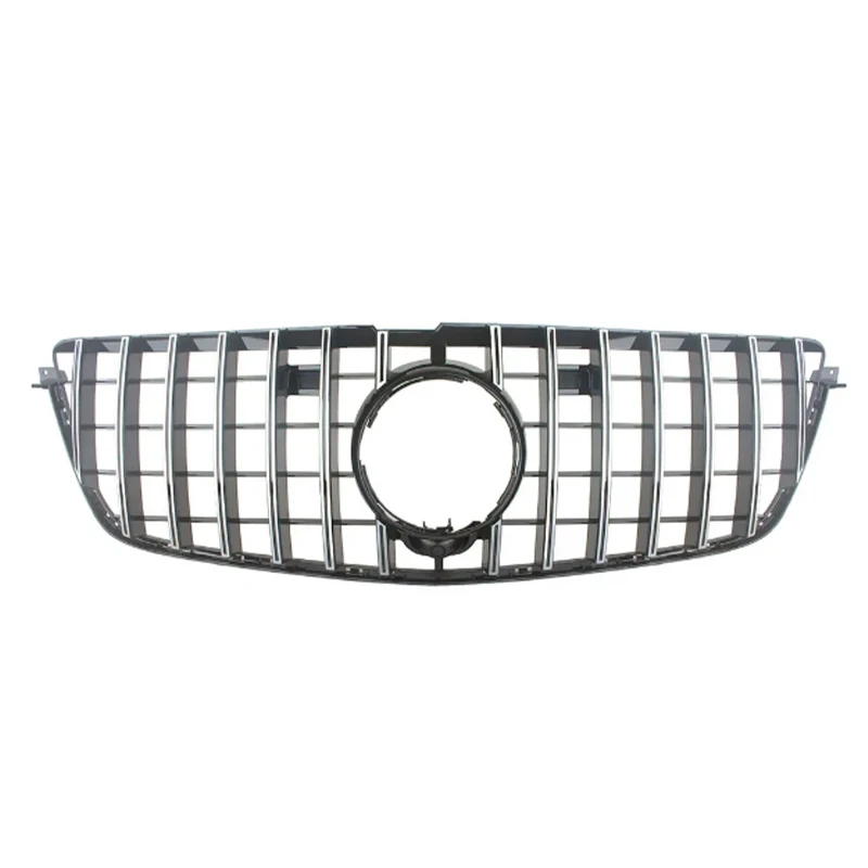 메르세데스 벤츠 X166 GL-클래스 GL500 GL550 GL63 2013 2014 2015용 프론트 인렛 그릴 라디에이터 그릴 업그레이드 중간 메쉬 튜닝