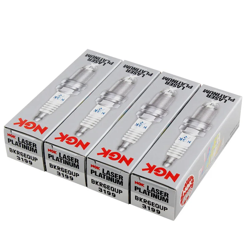 3199 BKR6EQUP NGK Platin-Zündkerze Für BMW E30 E36 E39 E46 E60 E53 E66 320i 525i 540i X3 X5 MINI Audi A6 VW Passat