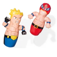 Inflatable Tumbler for Children 90cm Standing Boxing Bag Tumbler Toys Safety Air Stuffed Indoor Game Supply 1