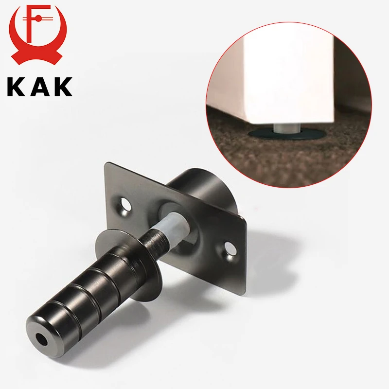 Kak Brass Door Stops Heavy Duty Door Holder Invisible Door Stopper Catch Hidden