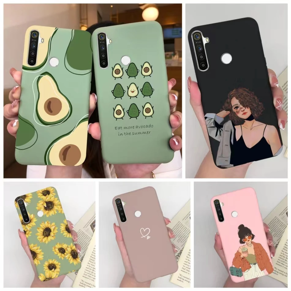 Cute Soft Matte Bumper Back Cover Phone Case