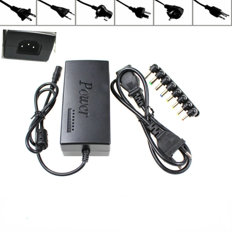 Adaptador de Alimentação Ajustável Fonte do Carregador Universal 96w 12v 15v 16v 18v 19v 20v 24v 2a 4.5a ac dc - Imagem 4