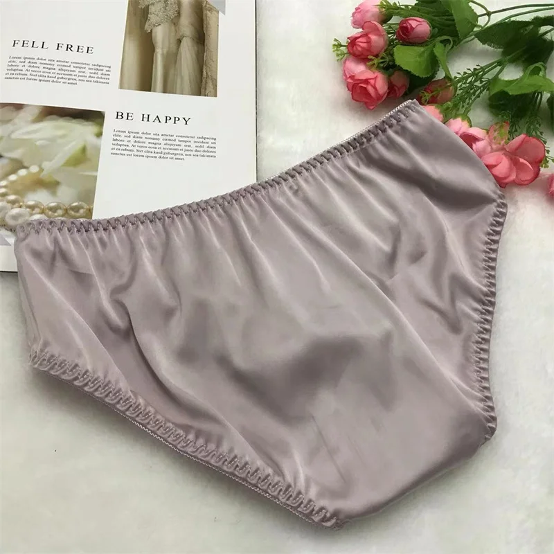 Briefs Men Sexy Underwear Silk Fashion Panties Low-Rise U Convex Bulge Pouch Lingerie Mens Slip Cueca Men's Underpants 4