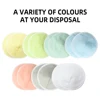 8Pcs Organic Washable Breast Pad Breastfeeding Nipple Pad for Maternity Reusable Nipple Covers for Breast Feeding Nursing Pads 3