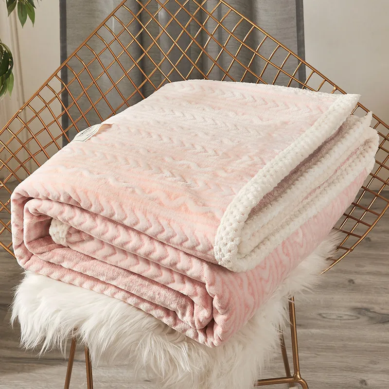 Multisizes Winter Throw Blanket For Couch Sofa Fuzzy Soft Cozy Blankets Bed  Fleece Thick Warm Bedspread On The Bed - Blanket - AliExpress