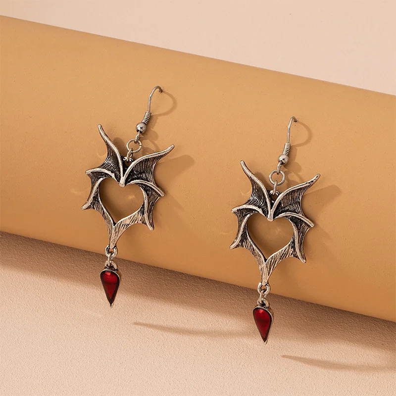 

Halloween Bat Wing Earrings Jewelry for Men Women