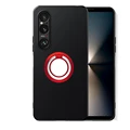 Black Red Ring