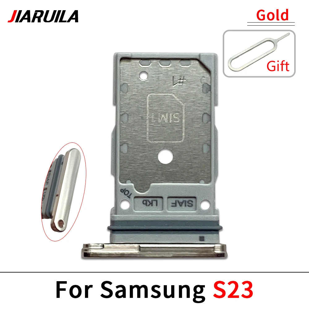 SIM Card Slot SD Card Tray Holder Adapter For Samsung S23 Plus Ultra G911 G918 G916 sim card accessories