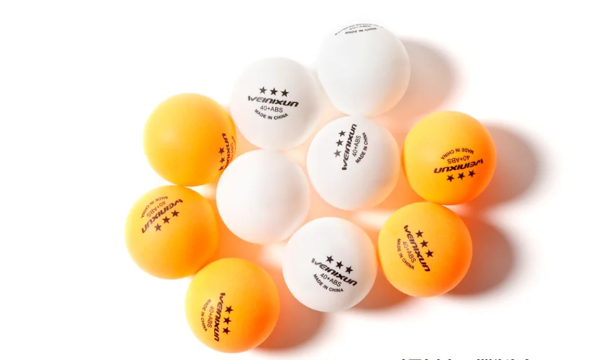 Description Picture 6 of itemNew 3-star Table Tennis Balls New Material A40 High-elastic Durable Training Table Tennis Bals Ping-Pong Balls