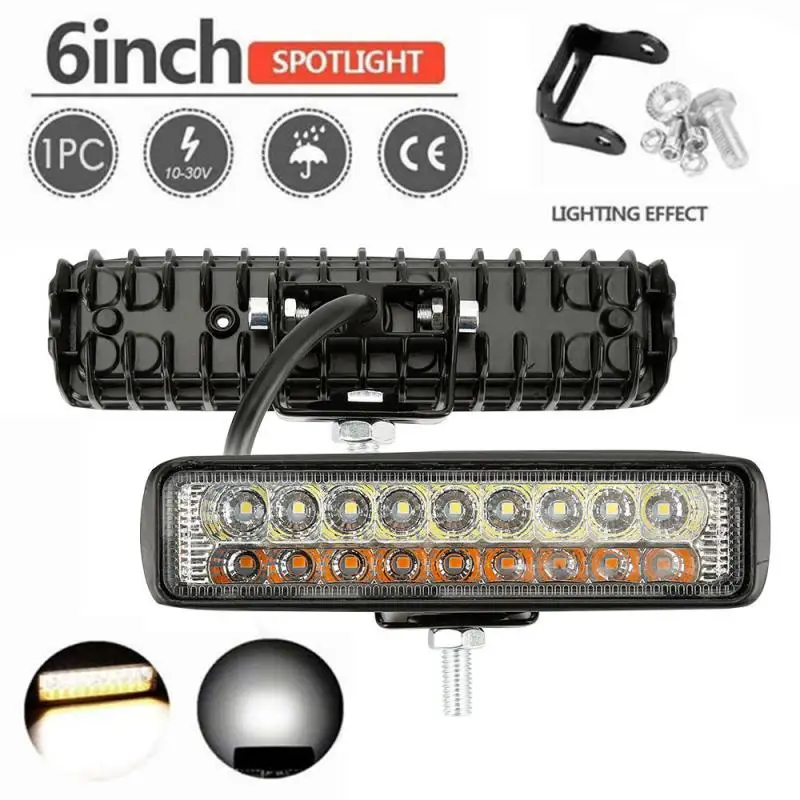 

Рабочий фонарь для вождения, портативный водонепроницаемый светодиодный фонарь для автомобиля, кемпинга, пешего туризма, внедорожника, лодки, аксессуары для внедорожника 4x4