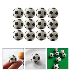 12pcs Mini Soccer for House Mini Sports Balls Miniature Soccer House Soccer Balls for Dollhouse
