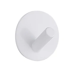 Multi - Purpose Adhesive Wall Hooks - Versatile Hangers for Towels, Keys, Coats, Robes, and Kitchen Accessories (BWH - 1PCS)