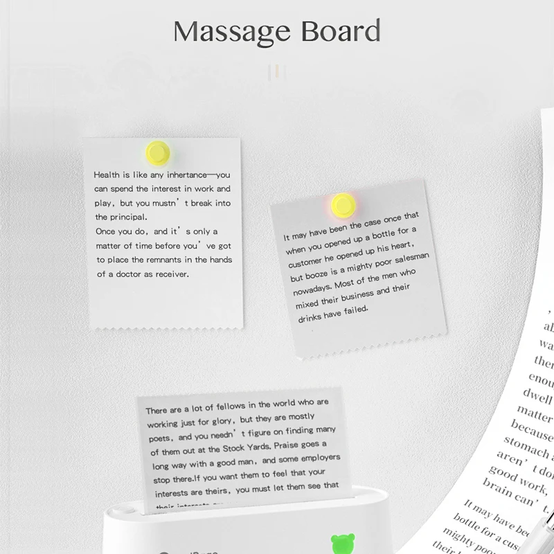 107mm PeriPage A9Max Thermal Photo Paper Label Sticker Pocket Mini Printer A9sMax Transparent Protection Case Clear Shell Cover