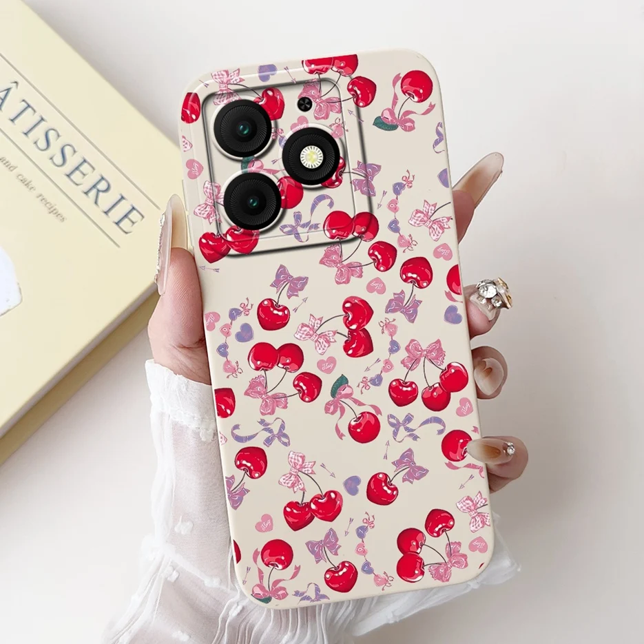 Cute Fashion Cartoon Soft TPU Phone Case - Stylish Protective Back Cover Bumper