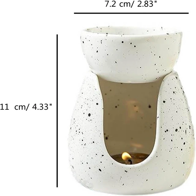 Ceramic Oil Burner Lamp Tea Light Holder Diffuser Warmer Essential Oils Fragrance Scented Wax 4