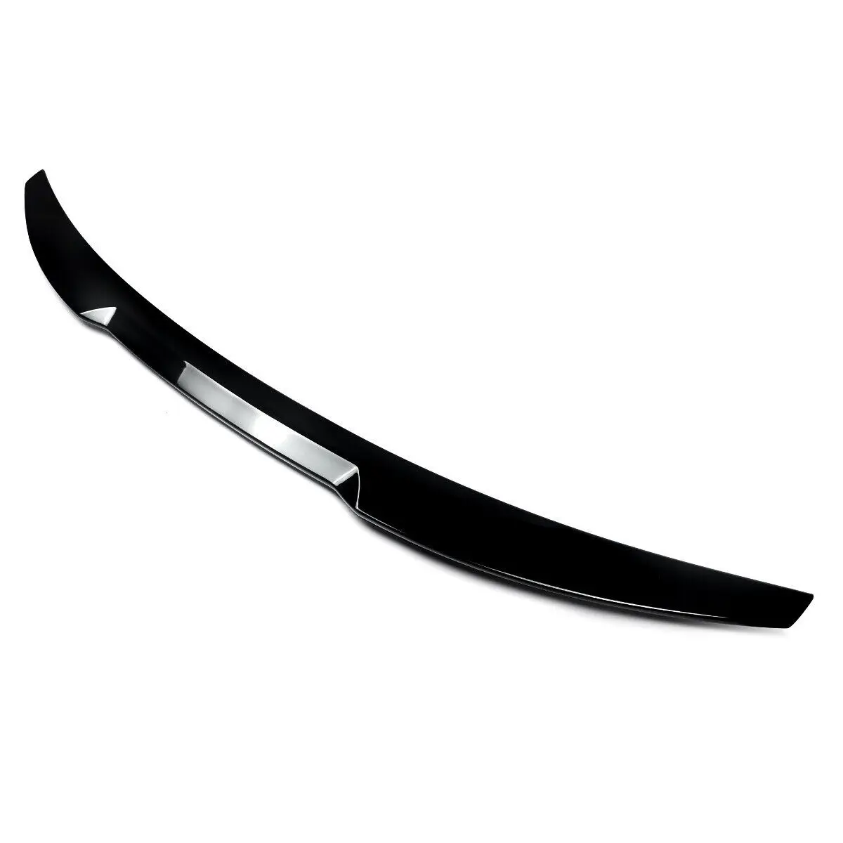 M4 REAR TRUNK SPOILER HIGHKICK WING FOR 14-20 AUDI A3 S3 RS3 SEDAN GLOSS BLACK
